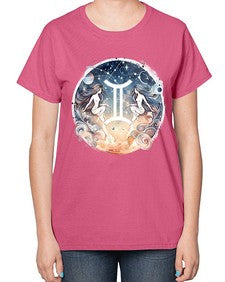 gemini 247# - gemini-  Ladies T-Shirt
