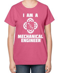 i am mechanical engineer 856# - engineer-  Ladies T-Shirt
