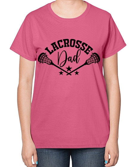 lacrosse dad 8# - lacrosse-  Ladies T-Shirt