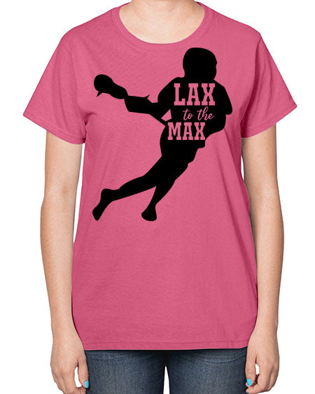 lax to the max 2# - lacrosse-  Ladies T-Shirt
