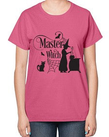 master witch 33# - witch-  Ladies T-Shirt