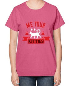 me your kitties Style 68# - cats-  Ladies T-Shirt