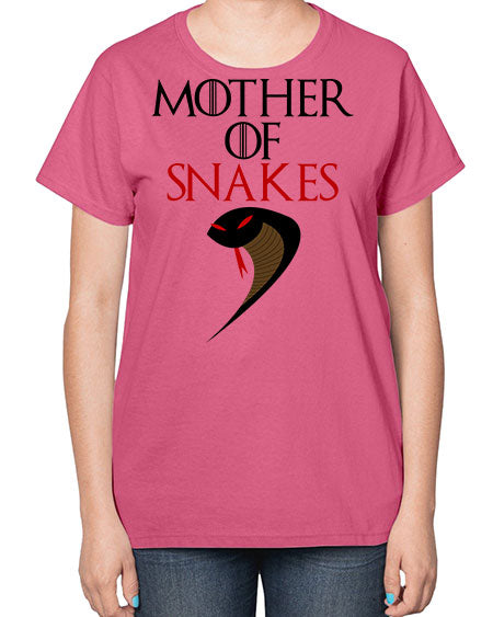 mother of snakes - snake-  Ladies T-Shirt