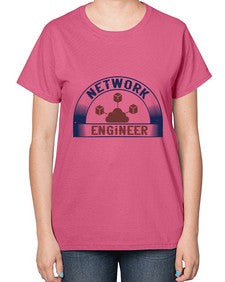 network engineer Style 306# - engineer-  Ladies T-Shirt