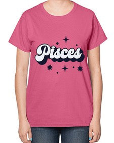 pisces 354# - pisces-  Ladies T-Shirt