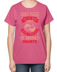 pisces 360# - pisces-  Ladies T-Shirt