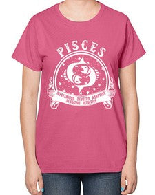 pisces 48# - pisces-  Ladies T-Shirt