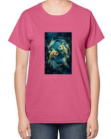 pisces 53# - pisces-  Ladies T-Shirt
