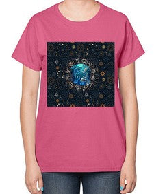 pisces Straight 366# - pisces-  Ladies T-Shirt