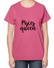 pisces queen 368# - pisces-  Ladies T-Shirt