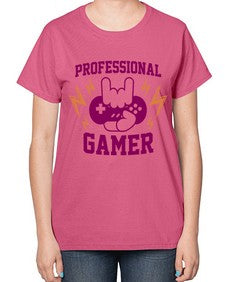 professional gamer 148# - video games-  Ladies T-Shirt