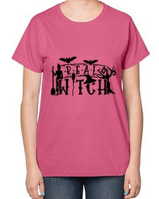 real witch 29# - witch-  Ladies T-Shirt