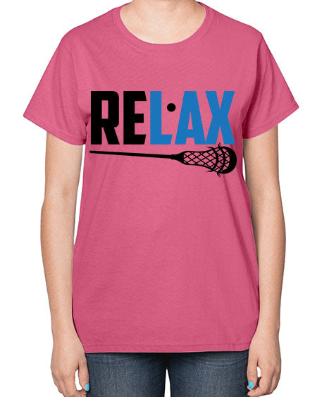relax 3# - lacrosse-  Ladies T-Shirt