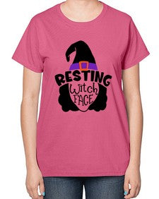 resting witch face 27# - witch-  Ladies T-Shirt
