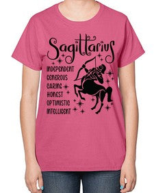 sagittarius 397# - sagittarius-  Ladies T-Shirt