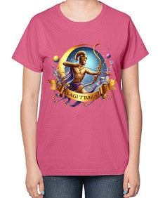 sagittarius 398# - sagittarius-  Ladies T-Shirt