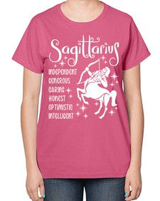 sagittarius 401# - sagittarius-  Ladies T-Shirt