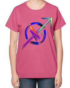 sagittarius 402# - sagittarius-  Ladies T-Shirt