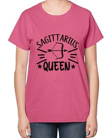 sagittarius queen 411# - sagittarius-  Ladies T-Shirt