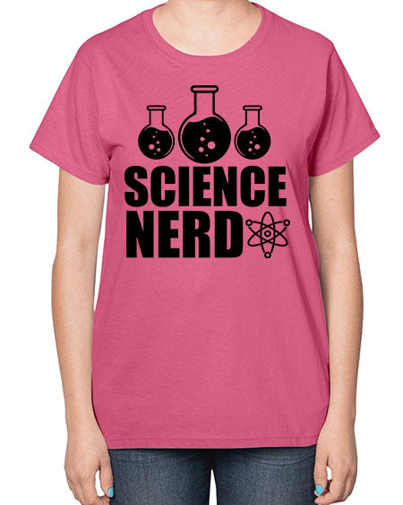 science nerd 62# - general science-  Ladies T-Shirt