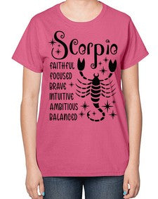scorpio 431# - scorpio-  Ladies T-Shirt