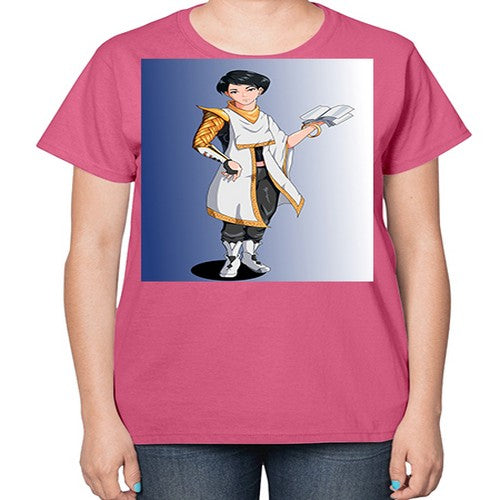 the book master 58# - anime-  Ladies T-Shirt