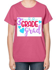 thirdgradegrad 982# - third grade-  Ladies T-Shirt