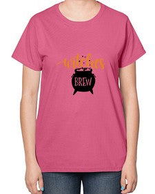 witches brew 6# - witch-  Ladies T-Shirt