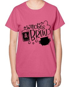 witches brew 8# - witch-  Ladies T-Shirt