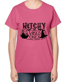 witchy vibes only 3# - witch-  Ladies T-Shirt