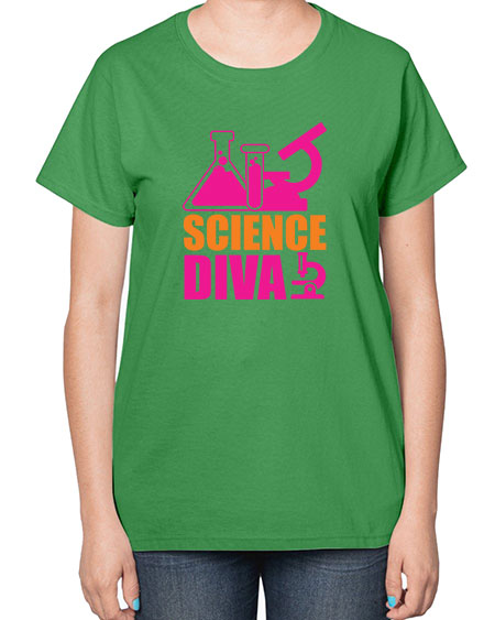 330# - general science-  Ladies T-Shirt