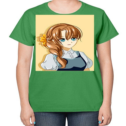 A beautiful princess 141# - anime-  Ladies T-Shirt