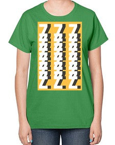 Abstract Shape 187# - art pop art-  Ladies T-Shirt