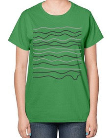 Abstract Shape 194# - art pop art-  Ladies T-Shirt