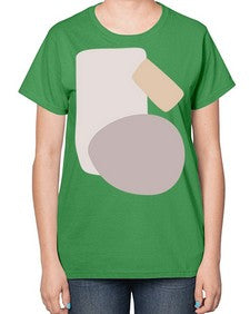 Abstract Shape 197# - art pop art-  Ladies T-Shirt