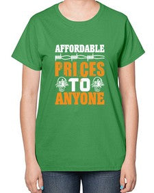 Affordable prices to anyone Style 27# - cleaner-  Ladies T-Shirt
