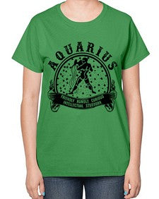 Aquarius 42# - aquarius-  Ladies T-Shirt