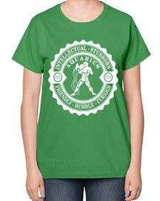 Aquarius 45# - aquarius-  Ladies T-Shirt