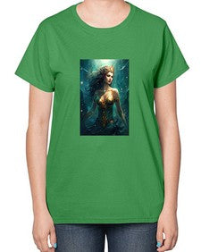 Aquarius 52# - aquarius-  Ladies T-Shirt