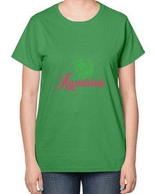 Aquarius 70# - aquarius-  Ladies T-Shirt