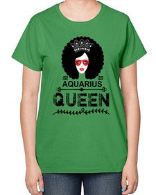 Aquarius queen 75# - aquarius-  Ladies T-Shirt