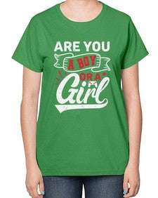 Are you a boy or a girl 2# - video games-  Ladies T-Shirt