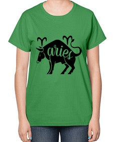 Aries 104# - aries-  Ladies T-Shirt