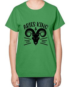 Aries king 109# - aries-  Ladies T-Shirt