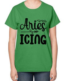 Ariesicing 106# - aries-  Ladies T-Shirt