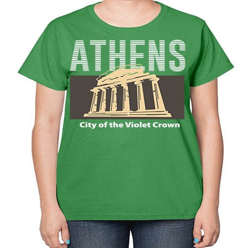 Athens 368# - cities-  Ladies T-Shirt