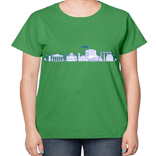 Athens 370# - cities-  Ladies T-Shirt