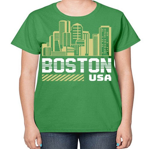 Boston 480# - cities-  Ladies T-Shirt