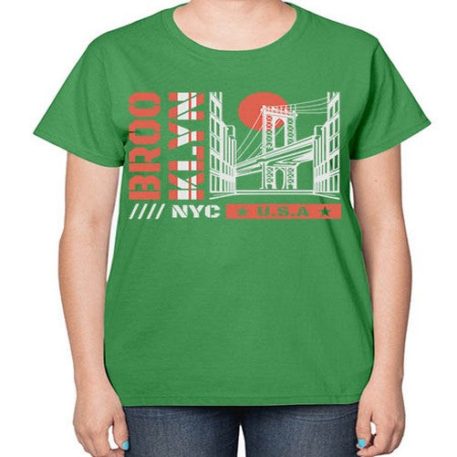 Brooklyn 499# - cities-  Ladies T-Shirt