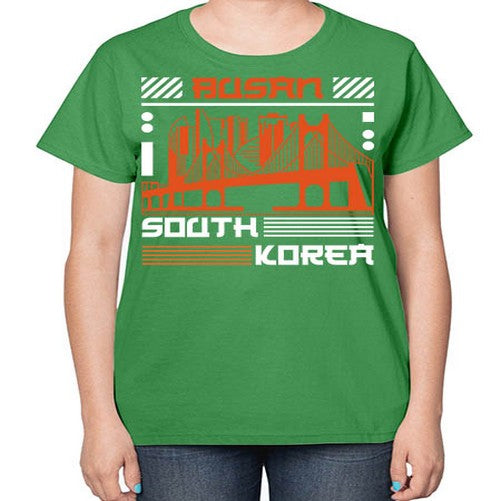 Busan 524# - cities-  Ladies T-Shirt
